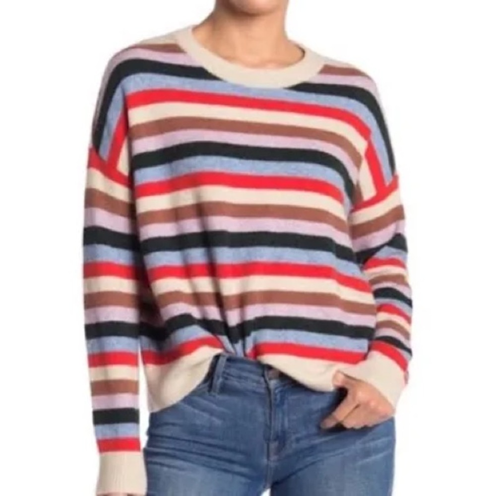 Madewell Striped James Pullover
Sweater Sz  XS